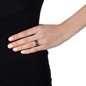 My FF Black Flash Plated Wide Band Ring-